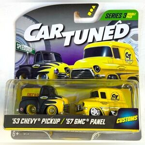 CARTUNED SERIES 3 DOUBLE PACK ‘53 CHEVY PICKUP & ‘57 GMC PANEL